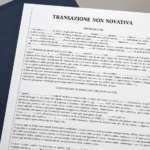 Fac Simile Transazione non Novativa