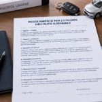 Fac Simile Regolamento per Utilizzo Auto Aziendale