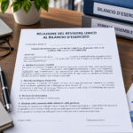 Fac Simile Relazione Revisore Unico al Bilancio
