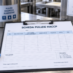 Modello Scheda Pulizie HACCP Word e PDF