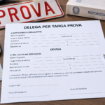 Modulo Delega per Targa Prova Word e PDF