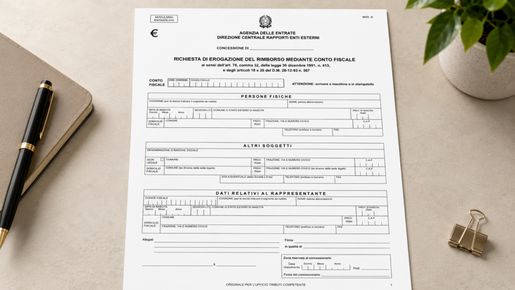 Modello Allegato F Dichiarazione di Servizio Continuativo