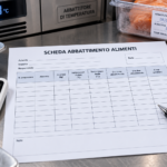 Modello Scheda Abbattimento Alimenti Word e PDF
