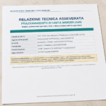 Relazione Tecnica Frazionamento Unità Immobiliare