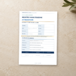 Fac Simile Registro Manutenzione Attrezzature