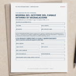 Modello Nomina Responsabile Whistleblowing