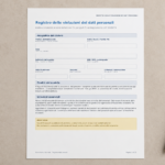 Modello Registro Data Breach