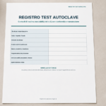 Modello Registro Test Autoclave