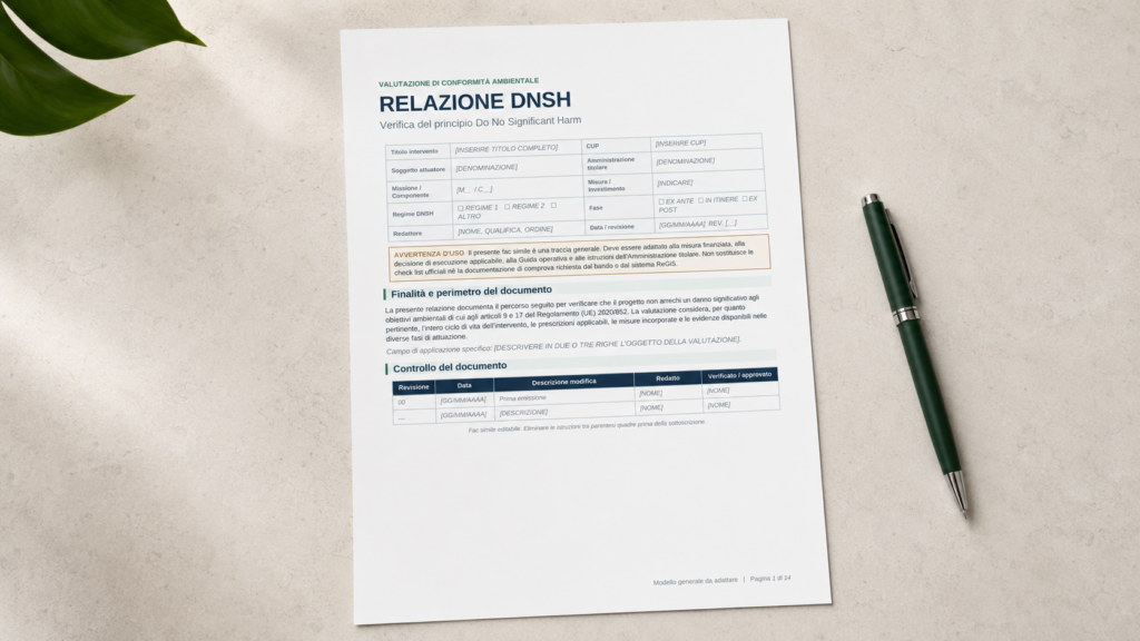Relazione DNSH