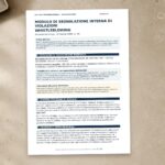 Modello per Segnalazione Whistleblowing Word e PDF