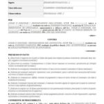 Fac Simile Atto di Citazione per Risarcimento Danni