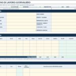 Fac Simile Rapportino di Lavoro Giornaliero Word, Excel e PDF
