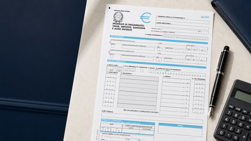 Modello F23 PDF Editabile